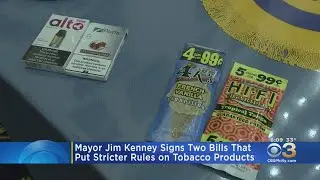 Mayor Jim Kenney Signs Two Bills That Put Stricter Rules On Tobacco Products