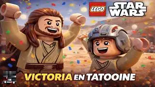 ANAKIN GANA en Tatooine🏜️ El Nacimiento de una Leyenda | LEGO Star Wars