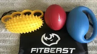 FitBeast Hand Exercise Ball Set&ndash;3 Pack Hand Squeeze Balls for Hand Therapy Review