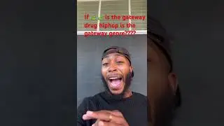 Is hiphop a gateway drug??? #hiphop