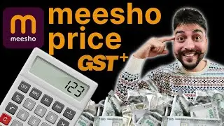 Meesho Price Calculation with GST 2026 | How to Set Meesho Product Listing Price #meesho #meeshohaul