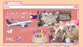 Pinas after 3 years + my 40th birthday