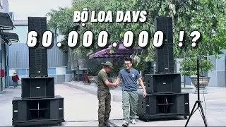 Anh ấy đ&atilde; chi chưa tới 60 TRIỆU cho bộ loa n&agrave;y của DAVS !