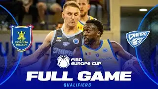 CSM Corona Brasov v BC Dnipro | Full Basketball Game | FIBA Europe Cup 2025-26