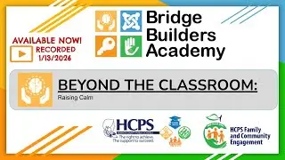 Bridge Builders Academy-Raising Calm Virtual Session-January 13, 2026