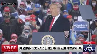 President Trump Rips Joe Biden's Plan to Abolish the Fracking Industry in Pennsylvania