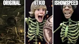 Skeleton Shield Meme All Variants