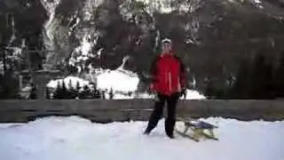Cu sania 8 km!!