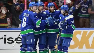 Canucks Comeback from a 4-2 Deficit in the Third Period to Win 5-4 in Game 1!