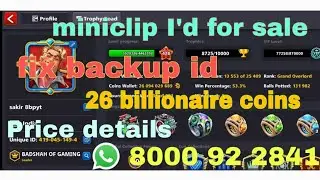 20k I'd for sale 430 level 26 billionaire coins 90ccp | Sakir 8bp yt |