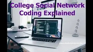 College Social Network (PHP & MySQL) Coding Explained
