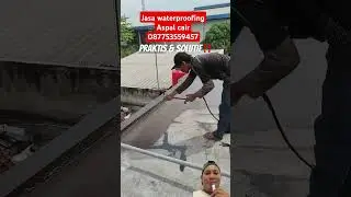 Just spray it, guys‼️#shorts #diy #waterproofing #liquidasphalt #seepingconcrete