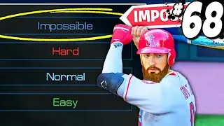 I PLAYED ON THE HARDEST DIFFICULTY POSSIBLE! MLB The Show 21 | Road To The Show Gameplay #68