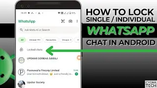 🔒 How to LOCK a Specific Chat on WhatsApp (2025) &ndash; Phone & Desktop App Access
