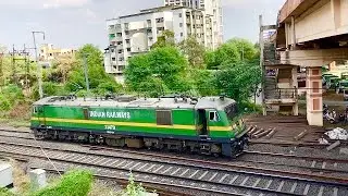 Green Engine | Train Video | iPhone se2 Shoot | Super Train Video