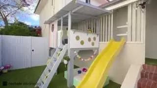 Cubby House Makeover by Rochele Decorating