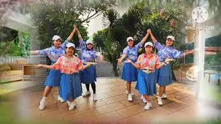 Happy Sunday 2023 Line Dance. (Revision & With Formation) Demo : Chandra Dewi & Grand Orchard LD