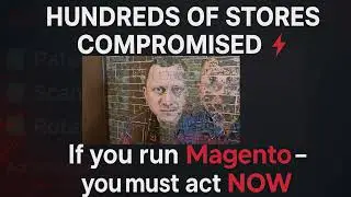 URGENT⚠️ Magento Stores Under Attack &mdash; Patch NOW or Lose Everything! #Magento #CyberSecurity #Patch
