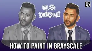 How to Paint in Grayscale and Color using Gradient Map | Adobe Photoshop
