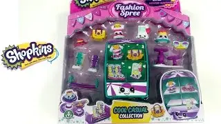Shopkins Fashion Spree - Cool Casual Collection Awesome Toys!!