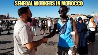 Жизнь в Сенегале тяжелая, поэтому они приезжают в Марокко 🇲🇦