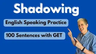 Shadowing English Speaking Practice for Fluency