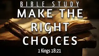 GET OFF THE FENCE: INDECISION IS STEALING YOUR FUTURE - 1 KINGS 18:21