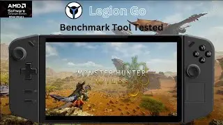 Monster Hunter Wilds Benchmark Tool | Legion Go Z1E |8GB VRAM| Driver 24.12.1