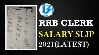 IBPS RRB CLERK 2021 SALALRY DETAILS WITH SALARY SLIP || In-Hand Salary