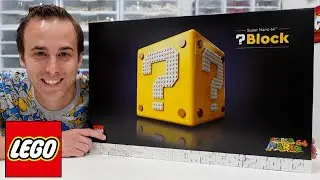 LEGO Super Mario 64 Question Mark Block Unboxing