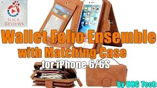 Wallet Folio and Phone Case Ensemble for iPhone 6/6S - Phone Case Series Ep. 31