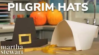 For the Kids' Table: Pilgrim Hats and Bonnets - Handmade Home - Martha Stewart