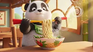 Kung Fu Panda Baby Po dej&oacute; caer su taz&oacute;n | Canciones Infantiles y Rimas para Ni&ntilde;os