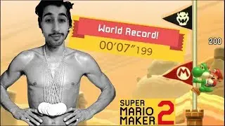 BREAKING WORLD RECORDS - SUPER MARIO MAKER 2 SUPER EXPERT ENDLESS CHALLENGE