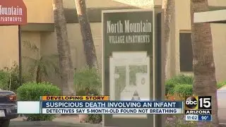 Suspicious death involving infant in Phoenix