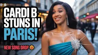 🔥 Cardi B Turns Paris Sidewalk into a Runway! 🔥
