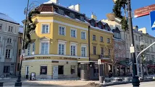 Winter in Warsaw | Walking Through Nowy Świat | 4К | Street Scenes. January 22, 2026