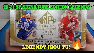2020-21 SP SIGNATURE EDITION LEGENDS HOCKEY HOBBY BOX! Produkt tohoto roku?! 😮🔥 Hokejov&eacute; kartičky!
