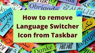 Remove Language Switcher Icon from Taskbar in Windows 11