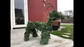 Vi bygger en julbock