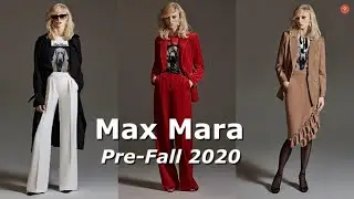Max Mara fashion collection Pre Fall 2020