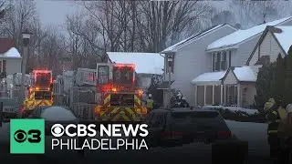 Man believed to be dead after Northeast Philadelphia home collapsed during fire