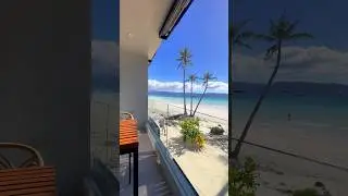 🔥 Our favorite beachfront hotel in Boracay station 1!