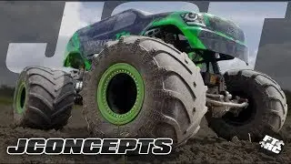 Trying some NEW Tires on the Axial SMT10 | JConcepts JCT Monster Truck Tires