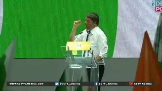 Italian Prime Minister pushes political reform referendum