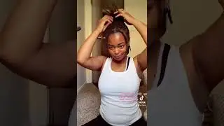 trying claw clip styles on my SHORT LOCS .. fail, maybe.