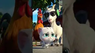 Hero Goat Saves Cat 😲🐐 | Funny Animal Story | Comedy + Drama