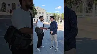 Sri Lankan student studying Engineering in Russia. Russian boy speaking Tamil