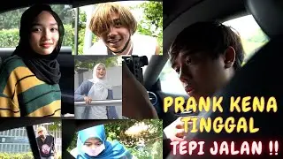 MARSYA , TEAH & AIRA MENANGIS SEBAB TAKUT !! - PRANK KENA TINGGAL TEPI JALAN !!