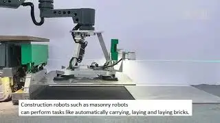 Construction robots such as masonry robots